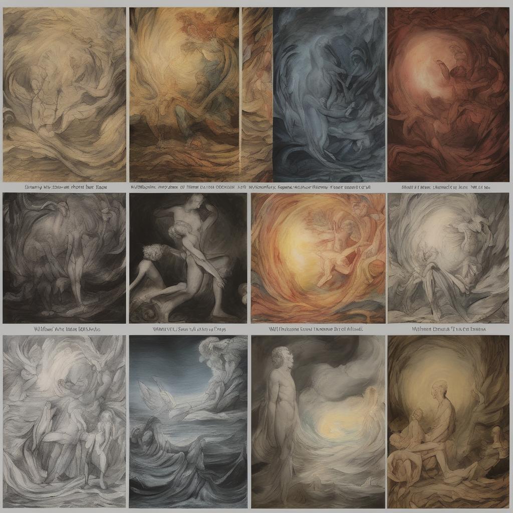 Η μοναδική τεχνική του William Blake: Η χρήση της ακουαρέλας και της μελάνης